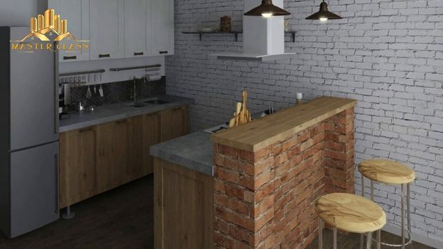 Дизайн Кухни Лофт 2023 loft style смотреть онлайн
