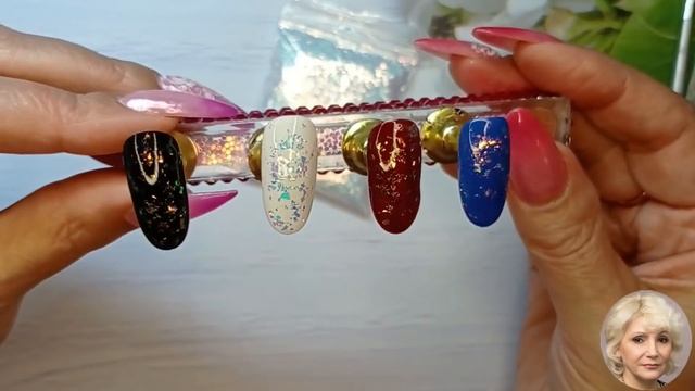 Распаковка и тестирование товаров для маникюра/ 25.12.2020 : лаки для стемпинга, блестки и другое смотреть онлайн