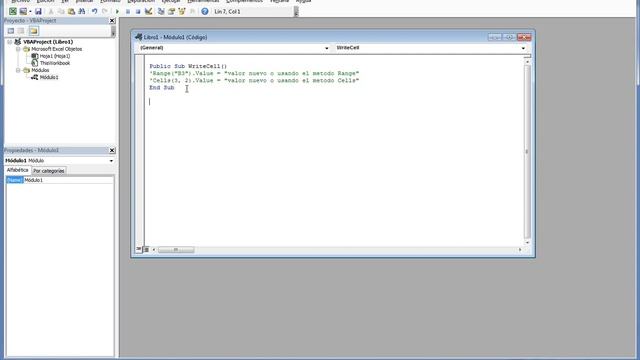 Tutorial VBA Excel Leer y Escribir en celda смотреть онлайн