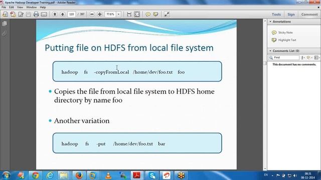 4) HDFS Commands смотреть онлайн