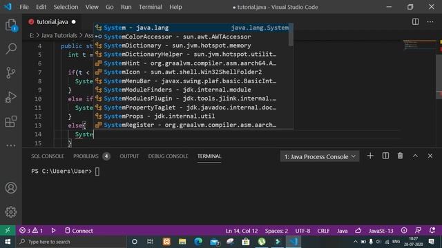 Else If || Java Tutorials || Java Tutorials for Beginners смотреть онлайн