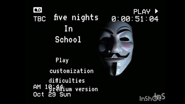 Five Nights At School 2 часть