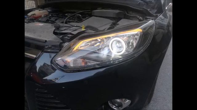 FORD FOCUS 3 Bİ LED MERCEK ANGEL HALKA KAYAR SİNYALLİ GÜNDÜZ FARI ÇALIŞMAMIZ 05435054892 смотреть онлайн