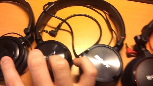 Сравнение и обзор наушников Sony MDR-ZX300, MDR-V55 и AT ATH-SJ3 смотреть онлайн