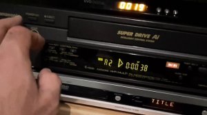пишем музыку на старую видеокассету с фильмом на HIFI видеомагнитофоне panasonic