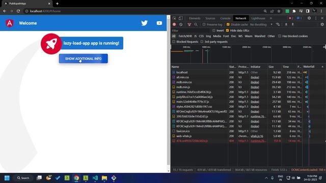 Use Webpack public path runtime variable in Angular application смотреть онлайн
