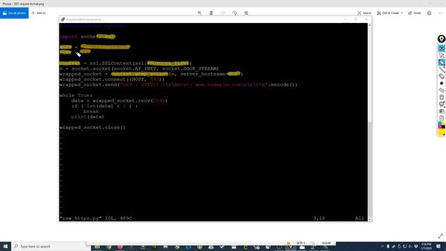 [018] Raw HTTPS request using Python смотреть онлайн