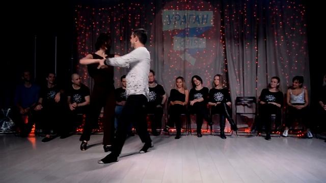 ХАСТЛ, Discofox, Ураган 2019, Invitational, Максим Истомин и Александра Луценко, Slow смотреть онлайн