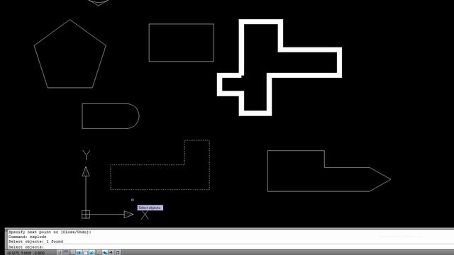 AutoCAD Tutorial - Modify Panel - Explode Command смотреть онлайн