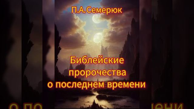 Проповедь о последнем времени. смотреть онлайн