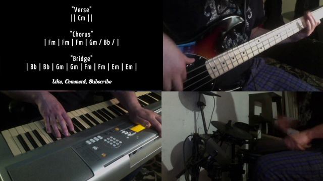 Guitarless 160 BPM C minor Funk Style Backing Track for Guitar Players смотреть онлайн