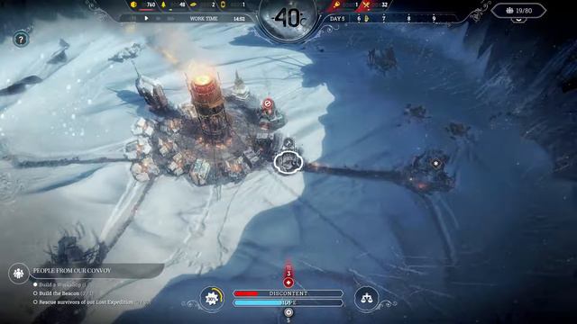 First Play of Frostpunk: Console Edition on Xbox One Part 3 - No One's Died 'Yet' смотреть онлайн