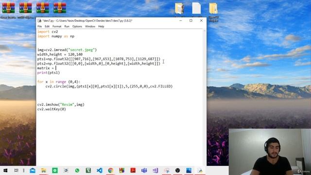 3 Saatte OpenCV ile Görüntü İşleme Öğren смотреть онлайн