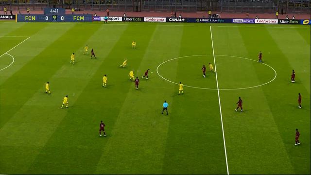FC Nantes X FC Metz PES 21 GAMEPLAY смотреть онлайн