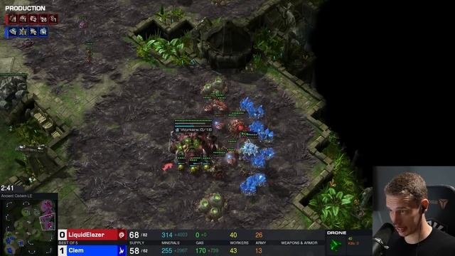 Clem's 2x Speed REAPER Micro is INSANE | 2x Speed Tournament (part 2) смотреть онлайн