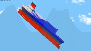 ОГРОМНАЯ ВОЛНА ЦУНАМИ ПРОТИВ КОРАБЛЯ, СИМУЛЯТОР ЗАТОПЛЕНИЯ КОРАБЛЕЙ | FLOATING SANDBOX