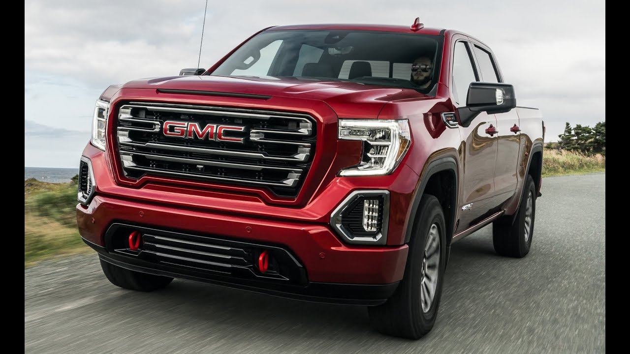 GMC Sierra AT4 6.2L V-8 2019 года - вождение, дизайн и интерьер. смотреть онлайн