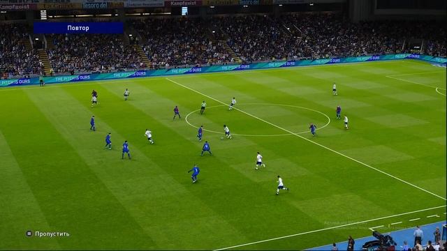 Карьера за игрока в PES 21. Матч с Тоттенхэмом. Борьба за выход в плей - офф ЛЧ.