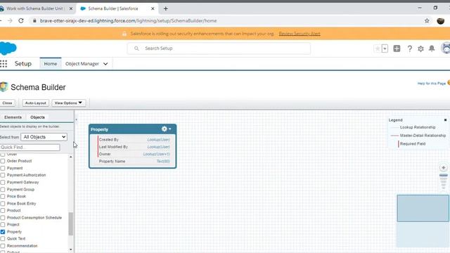 Data Modeling - Work with Schema Builder Unit - Salesforce - Trailhead смотреть онлайн