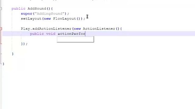 Java Tutorial -How to add sound to a java program смотреть онлайн