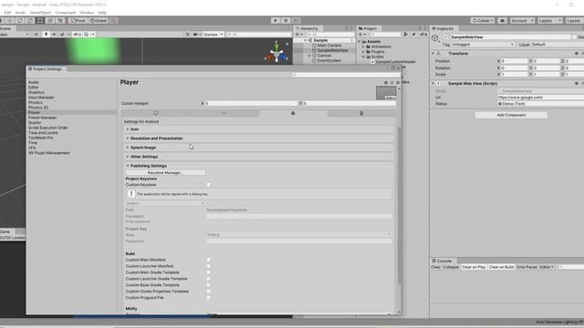 Untiy3d Tutorial: Displaying a webpage inside the unity without leaving the app смотреть онлайн