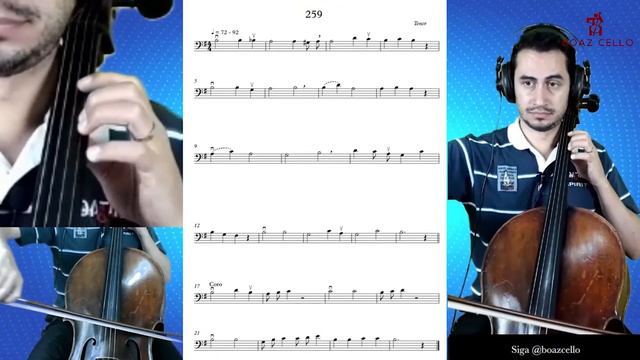 TOCANDO COM O SOM AVELUDADO – AULA DE VIOLONCELO - TUTORIAL DE VIOLONCELO смотреть онлайн