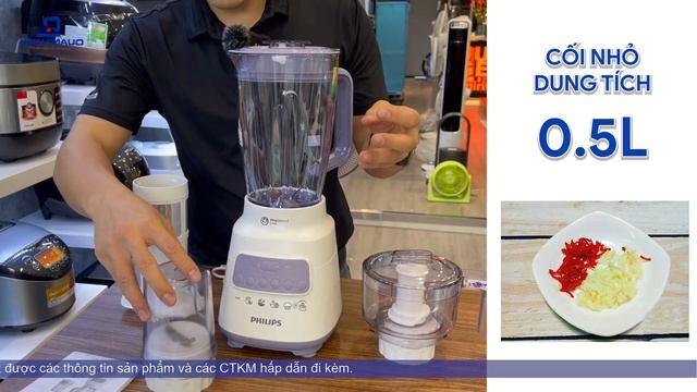 Máy xay sinh tố Philips HR2223/00 смотреть онлайн