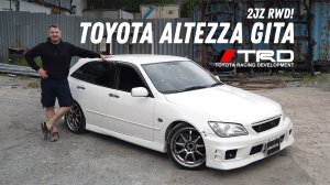 2JZ RWD! Обзор Toyota Altezza Gita [565]