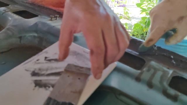 Подготовка к покраске своими руками за 30 мин. От шпаклёвки до покраски капота. смотреть онлайн
