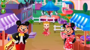 Baby Hazel in Disneyland - Top Baby Games - Dora The Explorer