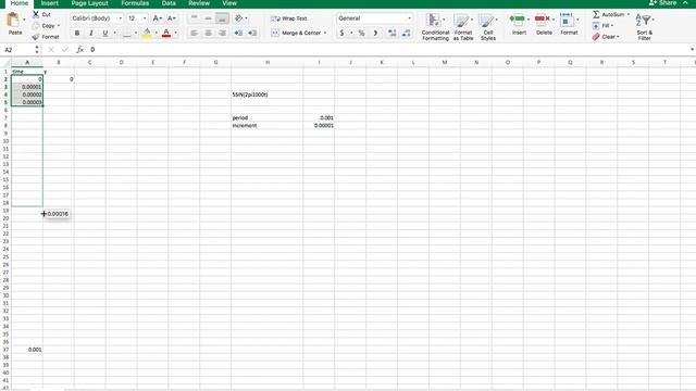 How to graph a sine wave in Excel смотреть онлайн