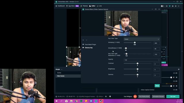 Streamlabs OBS 0.14.1 Chroma Key Tutorial