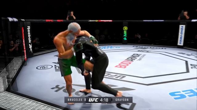 Old Bruce Lee vs. Robin (Dick Grayson) - EA sports UFC 4 смотреть онлайн