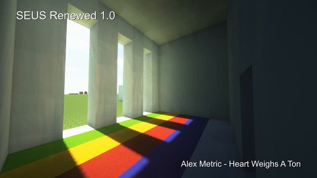 Minecraft Shaders (Side-by-side Comparision) | SEUS Shaders | Minecraft 1.12.2 смотреть онлайн