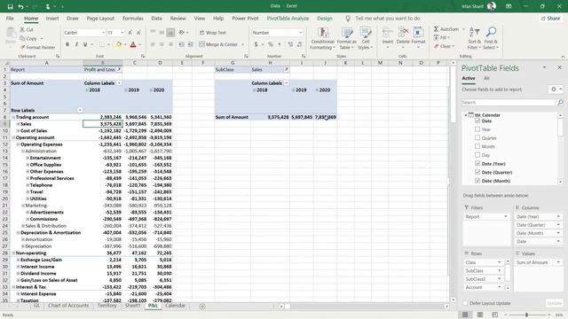 Lecture 7: Calculating Gross Profit & EBITDA (Course: Financial Reporting & Analysis w/ Adv Excel) смотреть онлайн