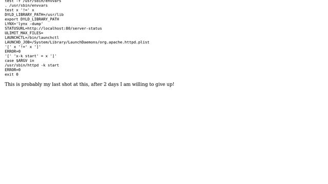 Macports Apache httpd not starting on Mac OS X Yosemite (2 Solutions!!) смотреть онлайн