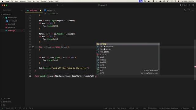Building an FTP File Sync CLI Tool in Go Programming Language смотреть онлайн