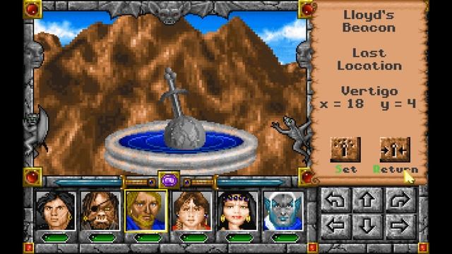 Might and Magic 4: Clouds of Xeen (HQ Remake) - Castle смотреть онлайн