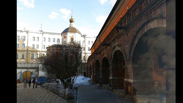 Vysoko-Petrovsky Monastery in Moscow on Petrovka Street смотреть онлайн
