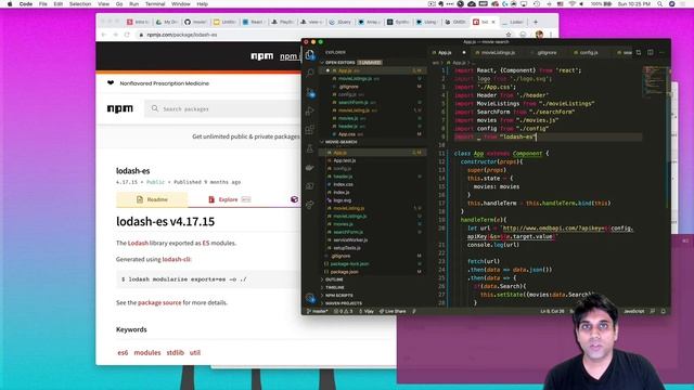 Intro To React - Build A Movie Search Project - 12 (END) смотреть онлайн