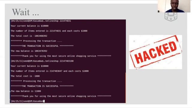 CSE 523S - Integer Overflow Vulnerability in Simple terms смотреть онлайн