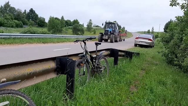 Мтз 1221 с граблями "SIP" star 600/20т смотреть онлайн