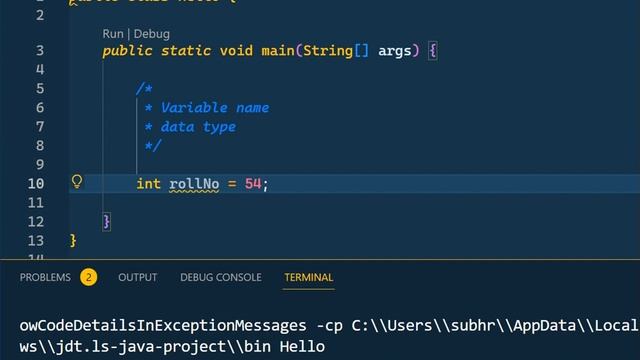 VIDEO 2 | LITERALS AND VARIABLES IN JAVA смотреть онлайн