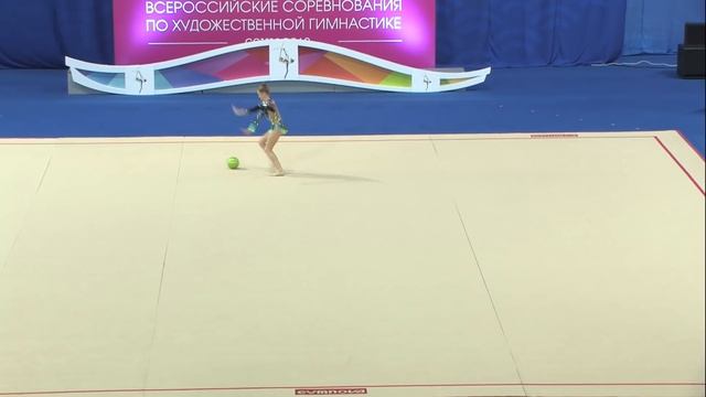 Дария Сергаева - Мяч 18.150 смотреть онлайн