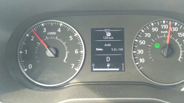 Dacia Duster 1.3 tce 150 Hp EDC Journey - Hız/Devir/Tüketim смотреть онлайн