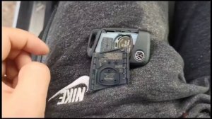 Замена батарейки в ключе Volkswagen teramont