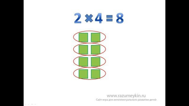 Умножение — Сайт-игра Разумейкин