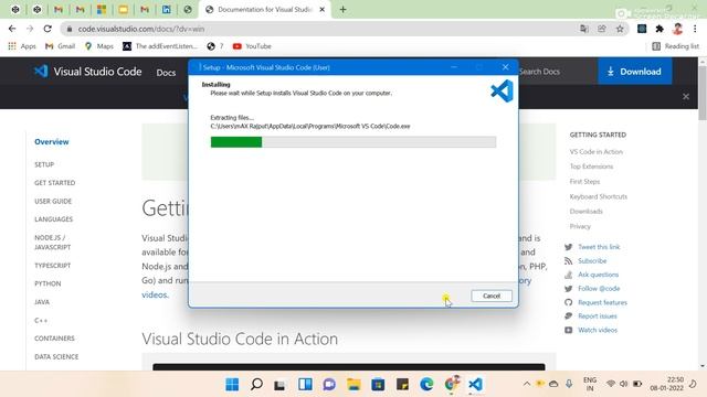 How to work VS Code | VS Installation | Live server смотреть онлайн
