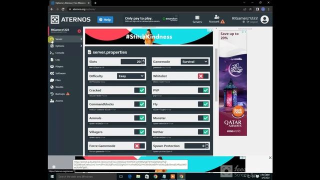 how to create minecraft free server java/bedrock/mcpe|DV Gamerz смотреть онлайн