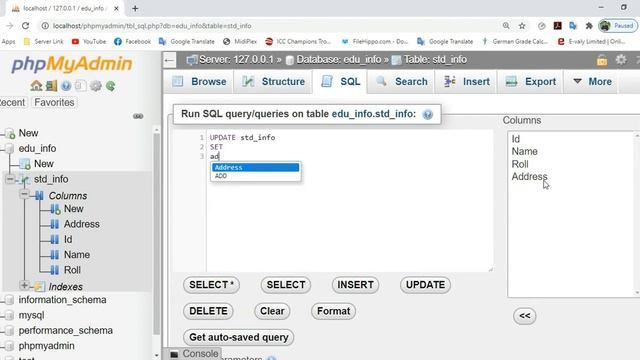 SQL Queries With PhpMyAdmin (Update Data) смотреть онлайн